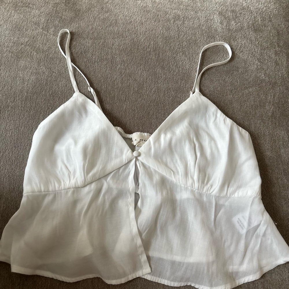 La Hearts White Tank